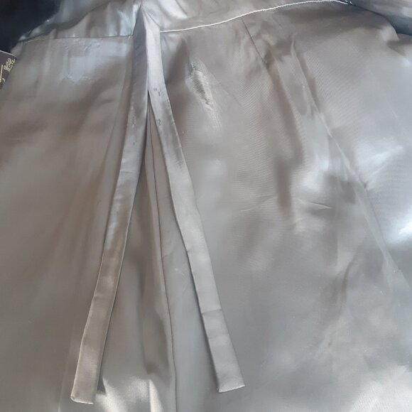 1960s New Yorker Alysha Seal Dyed Lamb Full length Chocolate Vintage Fur Coat - Picture 13 of 16